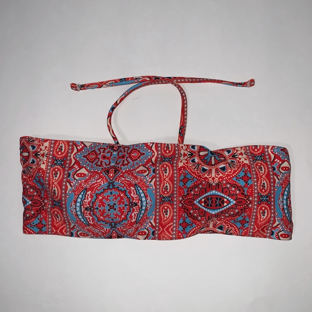 Bandeau bathing suit top